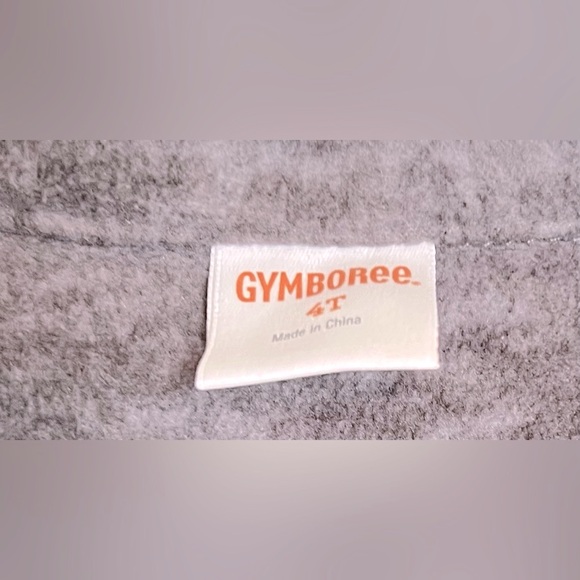 Gymboree Kids Gray Soft Fleece Button Down Flannel Shirt Size 4T - Picture 3 of 4